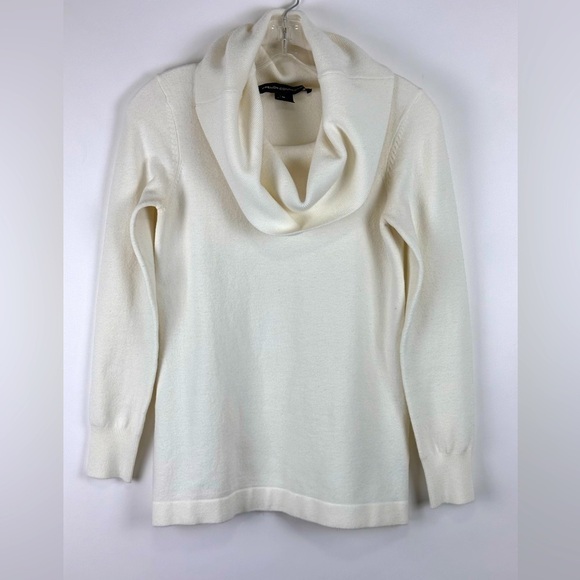 Women's Soft Cowl Neck Long Sleeve Sweater - Picture 1 of 6